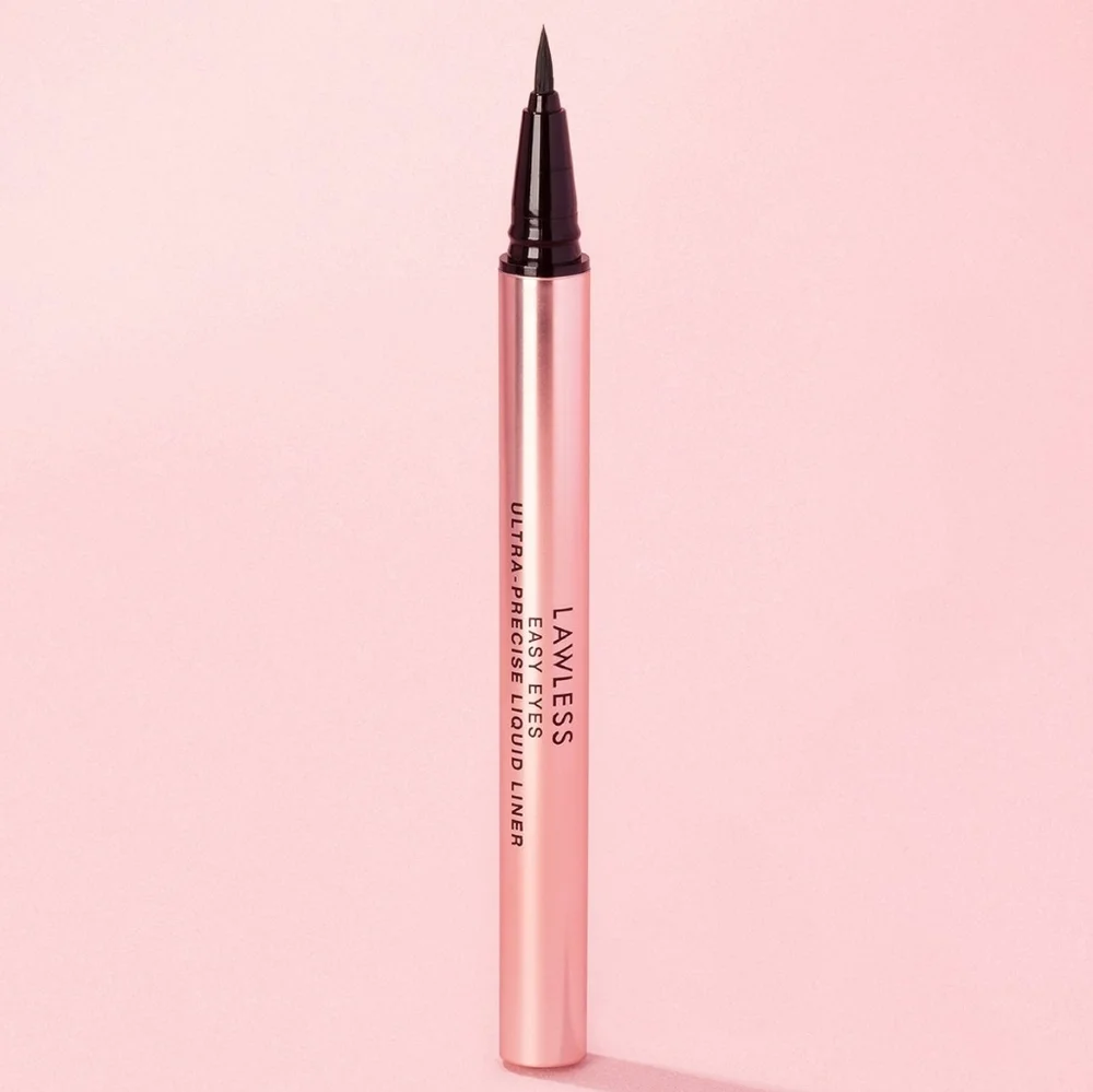 LAWLESS Ultra Black Caviar Liquid Eyeliner With Precision Brush Tip